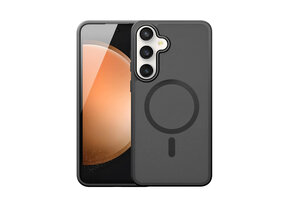 Dux Ducis Yind Samsung Galaxy S25 FE hoesje – slanke backcover met MagSafe ondersteuning - Zwart