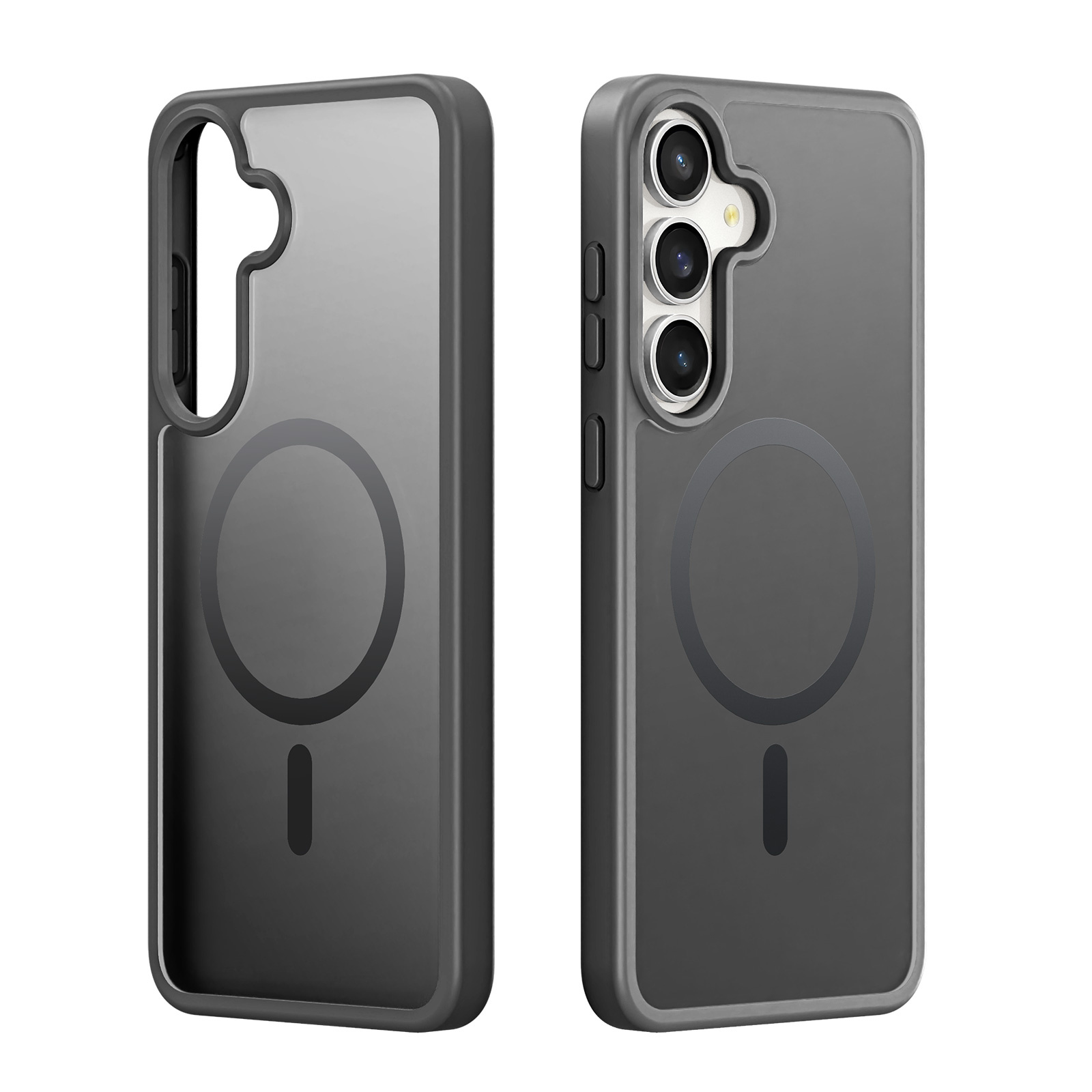 Samsung Galaxy S25 FE hoesje – slanke backcover met volledige MagSafe ondersteuning - Zwart