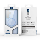 Samsung Galaxy S25 FE hoesje – slanke backcover met volledige MagSafe ondersteuning - Lichtblauw