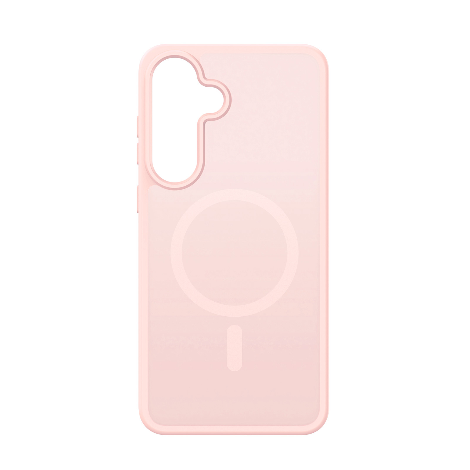 Samsung Galaxy S25 FE hoesje – slanke backcover met volledige MagSafe ondersteuning - Lichtroze