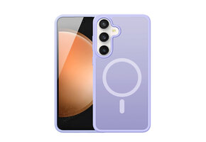 Dux Ducis Yind Samsung Galaxy S25 FE hoesje – slanke backcover met MagSafe ondersteuning - Lila
