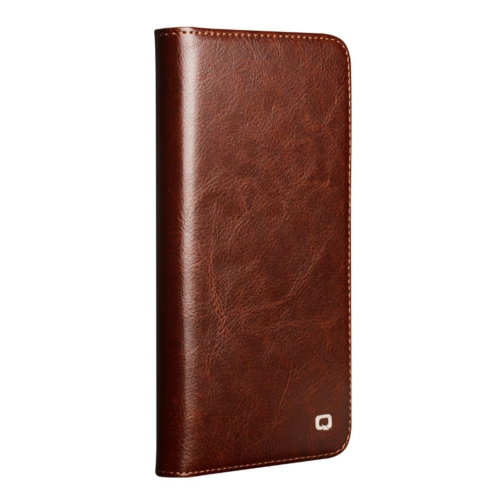 Samsung Galaxy S25 FE leren bookcase hoesje - Bruin