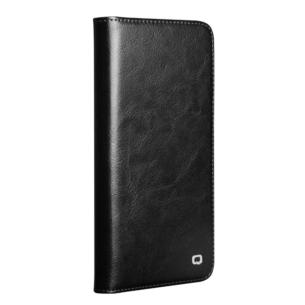 Samsung Galaxy S25 FE leren bookcase hoesje - Zwart