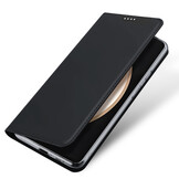 Samsung Galaxy S25 FE Slim Bookcase hoesje - Zwart