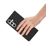 Samsung Galaxy S25 FE Slim Bookcase hoesje - Zwart