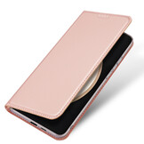 Samsung Galaxy S25 FE Slim Bookcase hoesje - Rose Goud