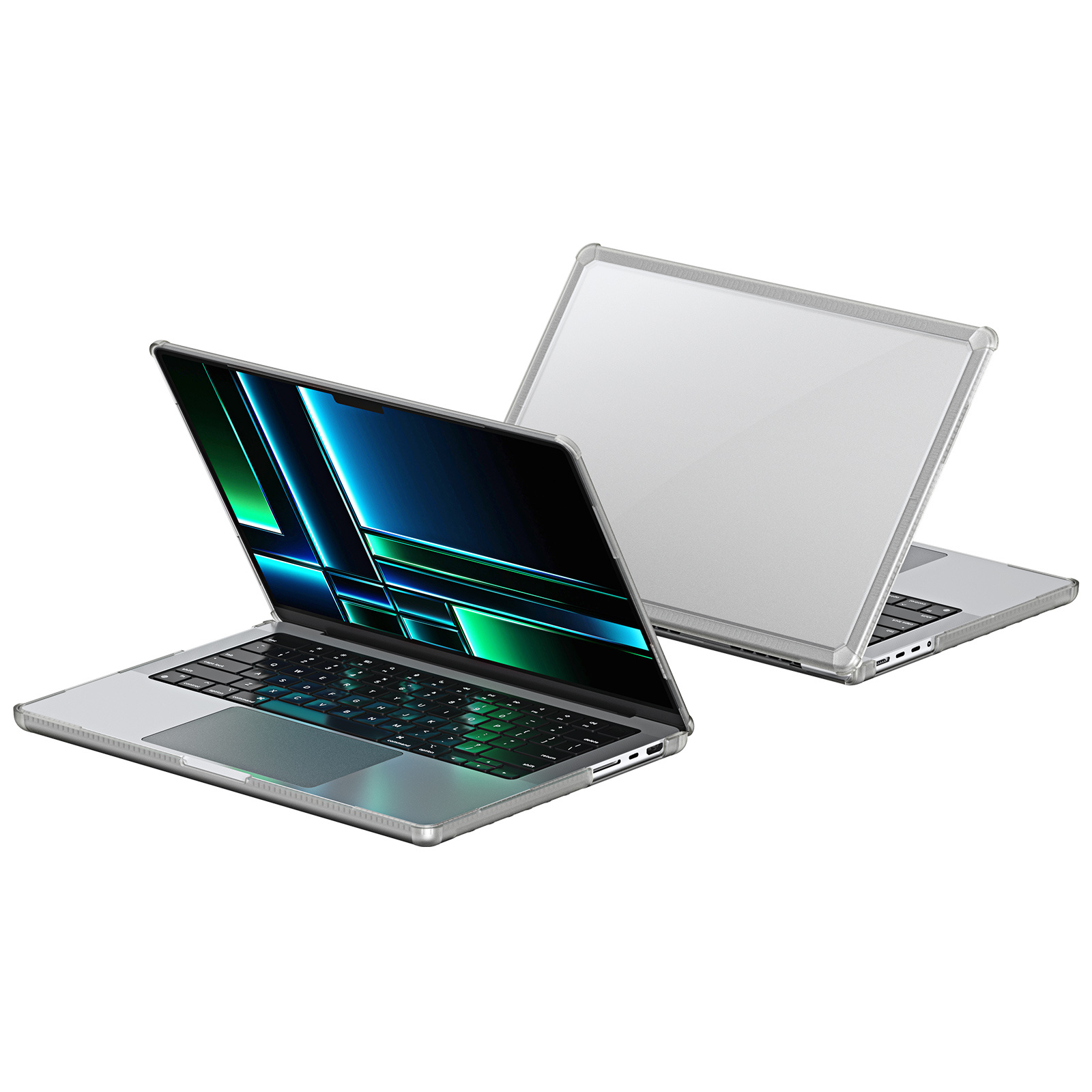 MacBook Pro 16 inch (2021-2024) Armor cover hoes - Transparant