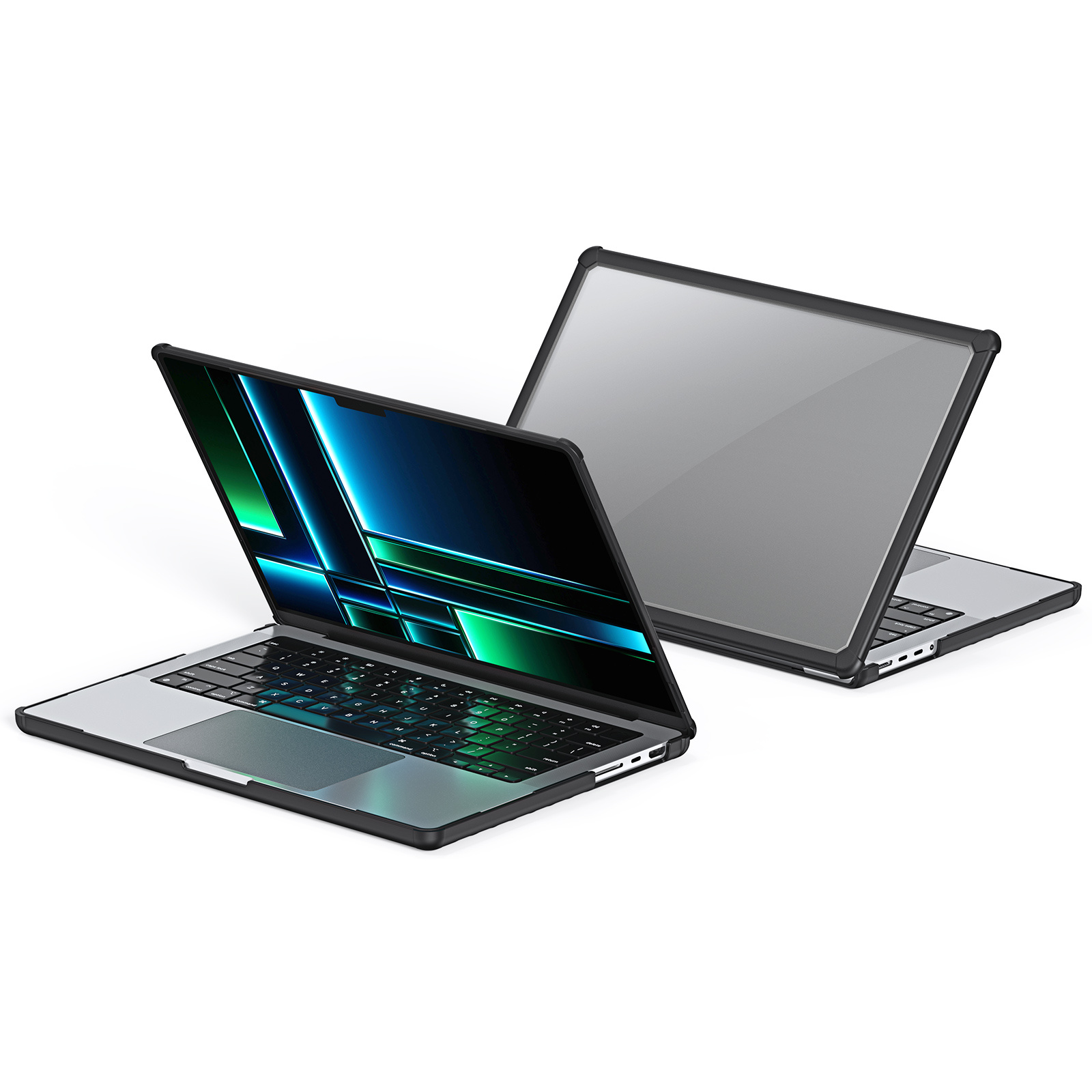 Dux Ducis MacBook Pro 16 inch (2021-2026) Armor cover hoes - case - Zwart