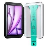 iPad Air 11 inch (2024/2025) Tempered Glass screenprotector (2 stuks) - Installatie tool - Case Friendly - Militair Getest Glas