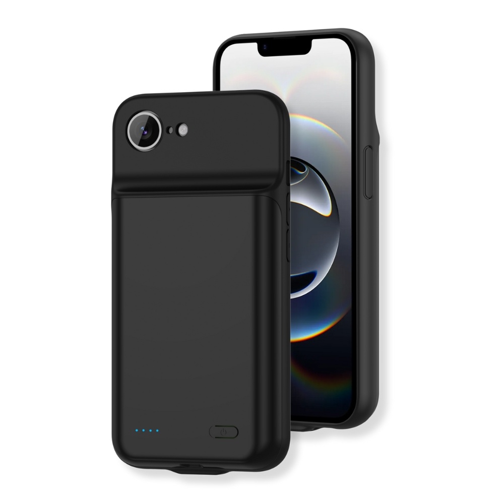 iPhone 16e Powerbank hoesje 7000 mAh hoes - Zwart
