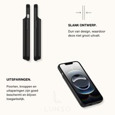 iPhone 17e / iPhone 16e Powerbank hoesje 7000 mAh hoes - Zwart