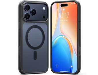 Torras iPhone 17 Pro hoesje - slanke bescherming met MagSafe ondersteuning - Zwart