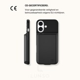 iPhone 17 Powerbank hoesje 7000 mAh hoes - Zwart