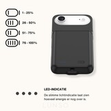 iPhone 17 Air Powerbank hoesje 7000 mAh hoes - Zwart