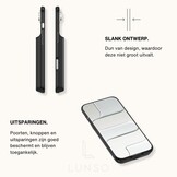 iPhone 17 Air Powerbank hoesje 7000 mAh hoes - Zwart