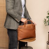 The Chesterfield Brand Tilbury leren laptoptas voor 13 en 14 inch laptops - Cognac