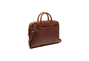 The Chesterfield Brand Tilbury - Leren Laptoptas tot 14 inch - Cognac