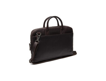 The Chesterfield Brand Tilbury - Leren Laptoptas tot 14 inch - Bruin