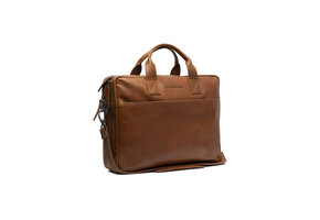 The Chesterfield Brand Frazer - Leren Laptoptas tot 15 inch - Cognac