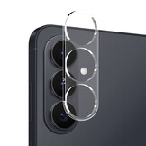 3-in-1 Beschermset Samsung Galaxy S26 - Transparant TPU Backcover hoesje + 9H Tempered Glass + Camera Lens Protector - Vingerafdruk Support