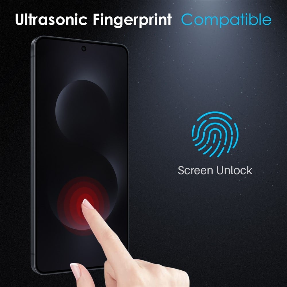 Samsung Galaxy S26 Ultra Privacy Glass - 28° Anti-Spy Screenprotector - 9H Hoog Aluminium-Silicaatglas - Vingerafdruk Support