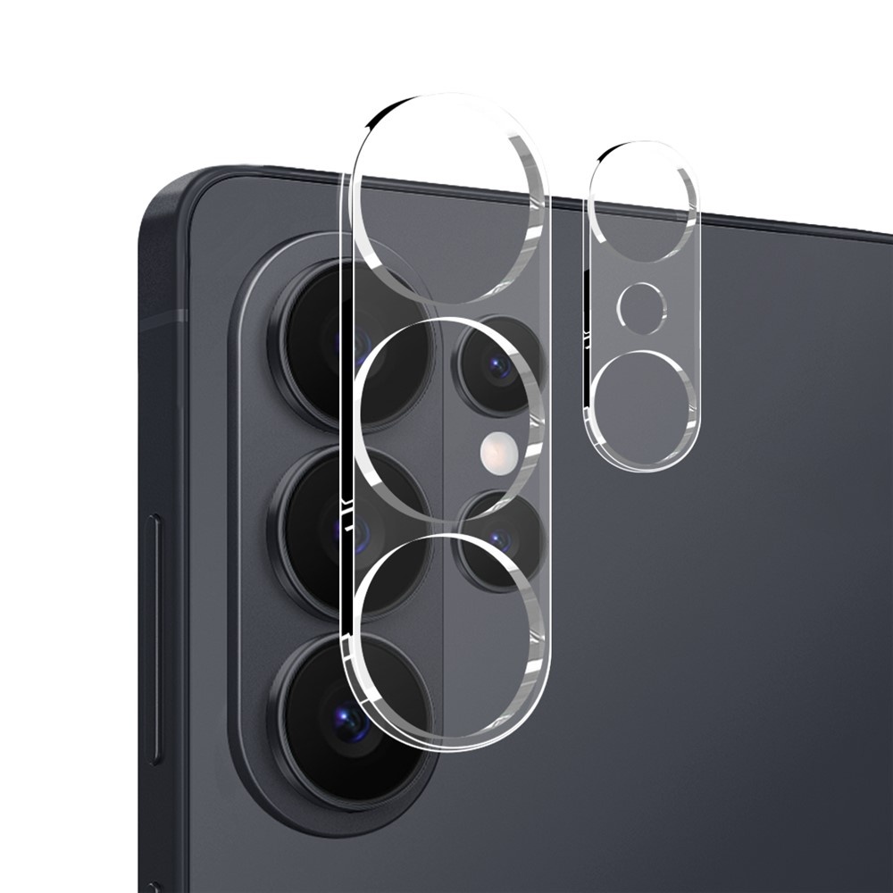 3-in-1 Beschermset Samsung Galaxy S26 Ultra - Transparant TPU Backcover hoesje + 9H Tempered Glass + Camera Lens Protector - Vingerafdruk Support