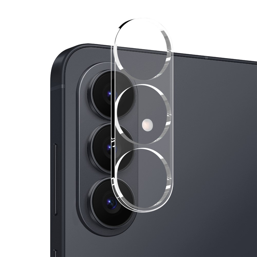 3-in-1 Beschermset Samsung Galaxy S26 Plus - Transparant TPU Backcover hoesje + 9H Tempered Glass + Camera Lens Protector - Vingerafdruk Support