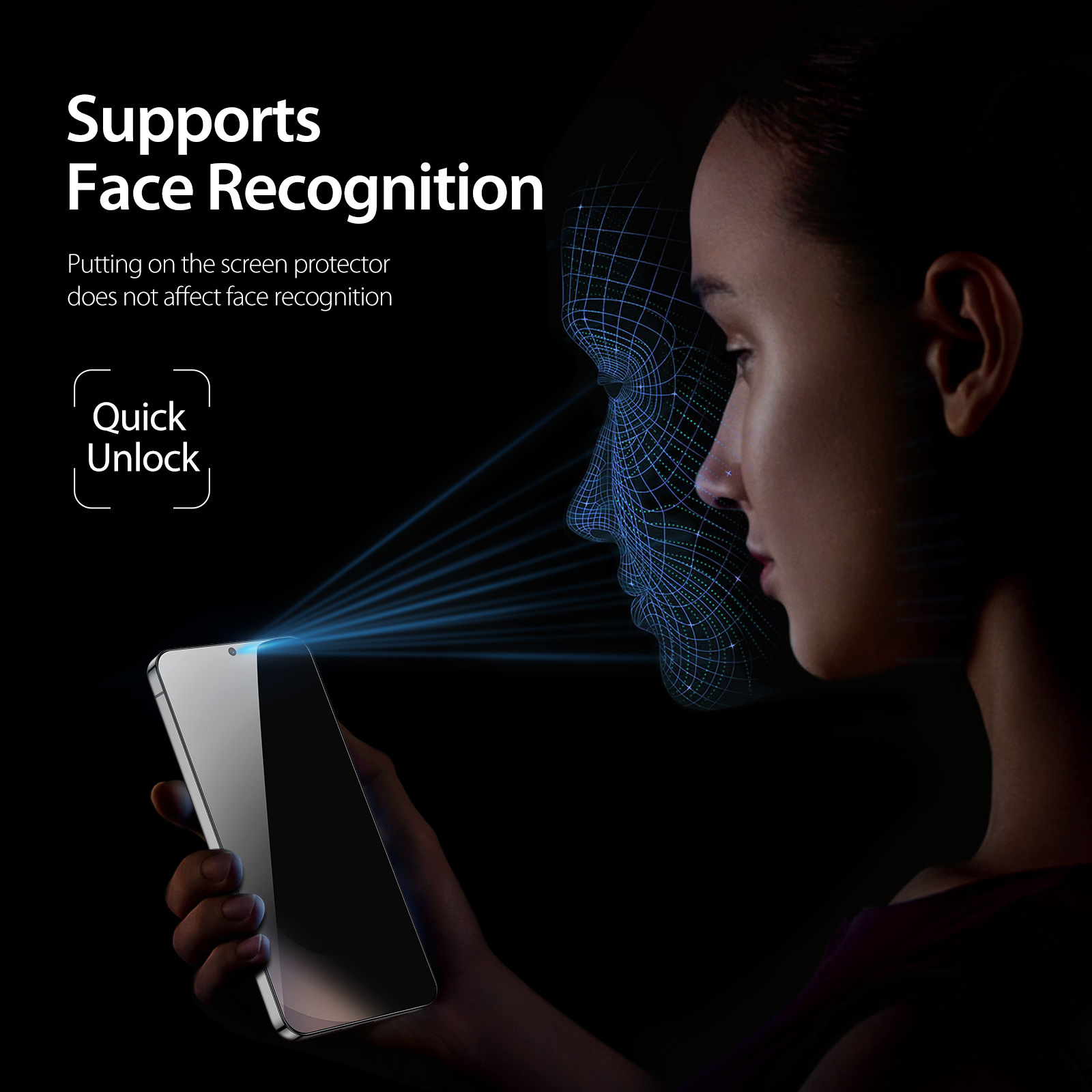 Samsung Galaxy S26 Plus Privacy Glass - 30° Anti-Spy Screenprotector - 9H High Aluminium-silicon Glass - Vingerafdruk Support