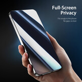 Samsung Galaxy S26 Plus Privacy Glass - 30° Anti-Spy Screenprotector - 9H High Aluminium-silicon Glass - Vingerafdruk Support