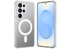 Casety Samsung Galaxy S26 Ultra MagSafe TPU backcover hoes - Transparant