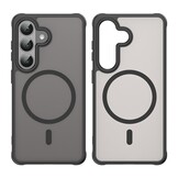 Samsung Galaxy S26 backcover hoesje - Magnetic Case met MagSafe Ondersteuning - Schokbestendig PC + TPU - Camera Bescherming - Zwart