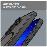 Samsung Galaxy S26 backcover hoesje - Magnetic Case met MagSafe Ondersteuning - Schokbestendig PC + TPU - Camera Bescherming - Zwart