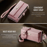 Samsung Galaxy S26 Plus hoesje portemonnee tasje - Lichtroze