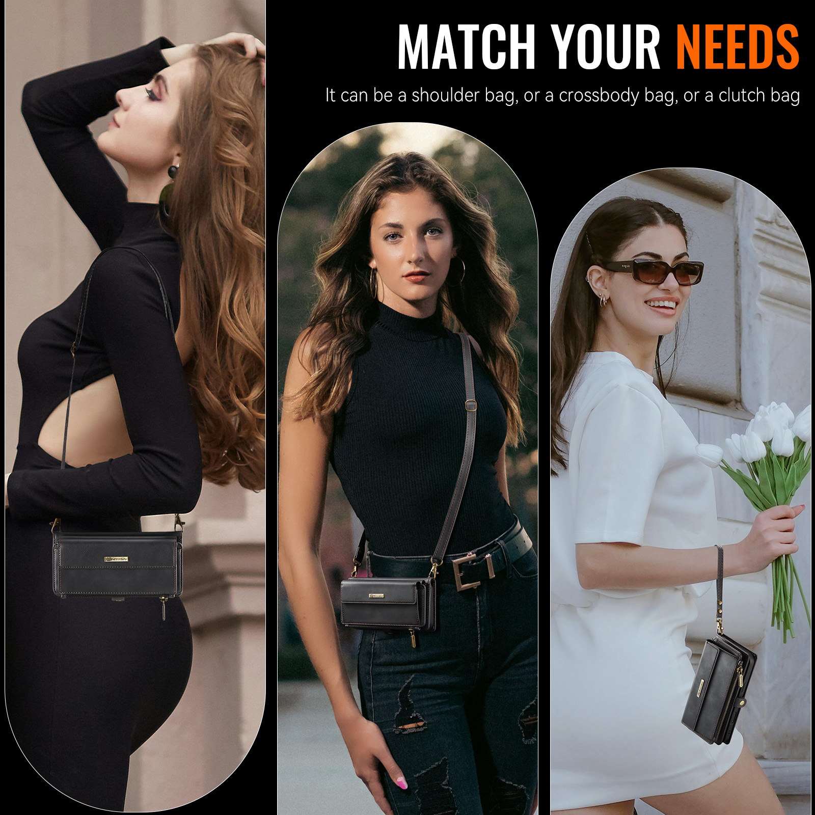 Samsung Galaxy S26 Ultra hoesje portemonnee tasje - Zwart