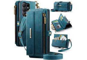 Caseme Samsung Galaxy S26 Ultra hoesje - portemonnee tasje - Blauw