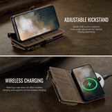 Samsung Galaxy S26 Ultra hoesje portemonnee tasje - Bruin