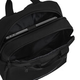 Norfolk Laptoptas 15.6 inch - Schoudertas met Verstelbare Band - Gewatteerd Laptopvak - Unisex Werktas - Zwart