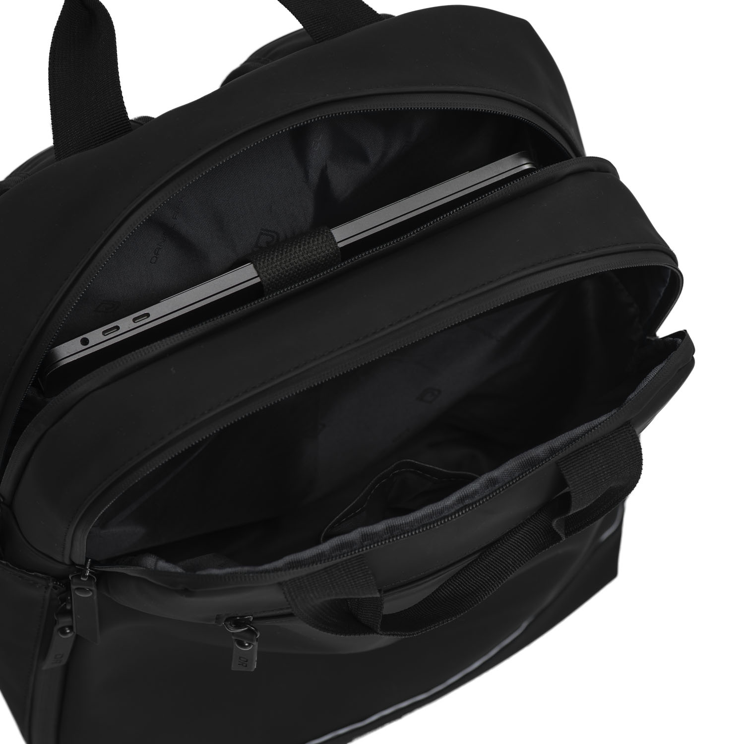 Norfolk Laptoptas 15.6 inch - Schoudertas met Verstelbare Band - Gewatteerd Laptopvak - Unisex Werktas - Zwart