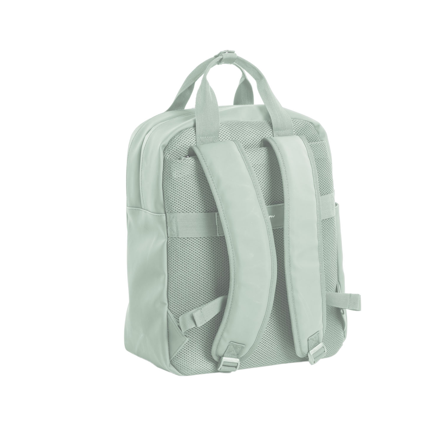 Norfolk Laptoptas 15.6 inch - Schoudertas met Verstelbare Band - Gewatteerd Laptopvak - Unisex Werktas - Mint Groen