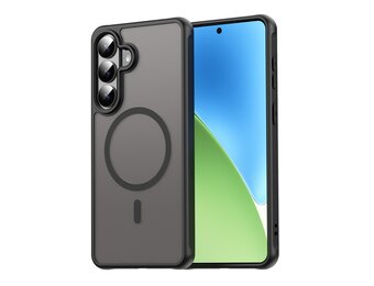 Casety Samsung Galaxy S26 Plus hoesje - slanke backcover met MagSafe ondersteuning - Zwart