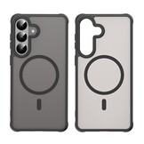 Samsung Galaxy S26 Plus backcover hoesje - Magnetic Case met MagSafe Ondersteuning - Schokbestendig PC + TPU - Camera Bescherming - Zwart