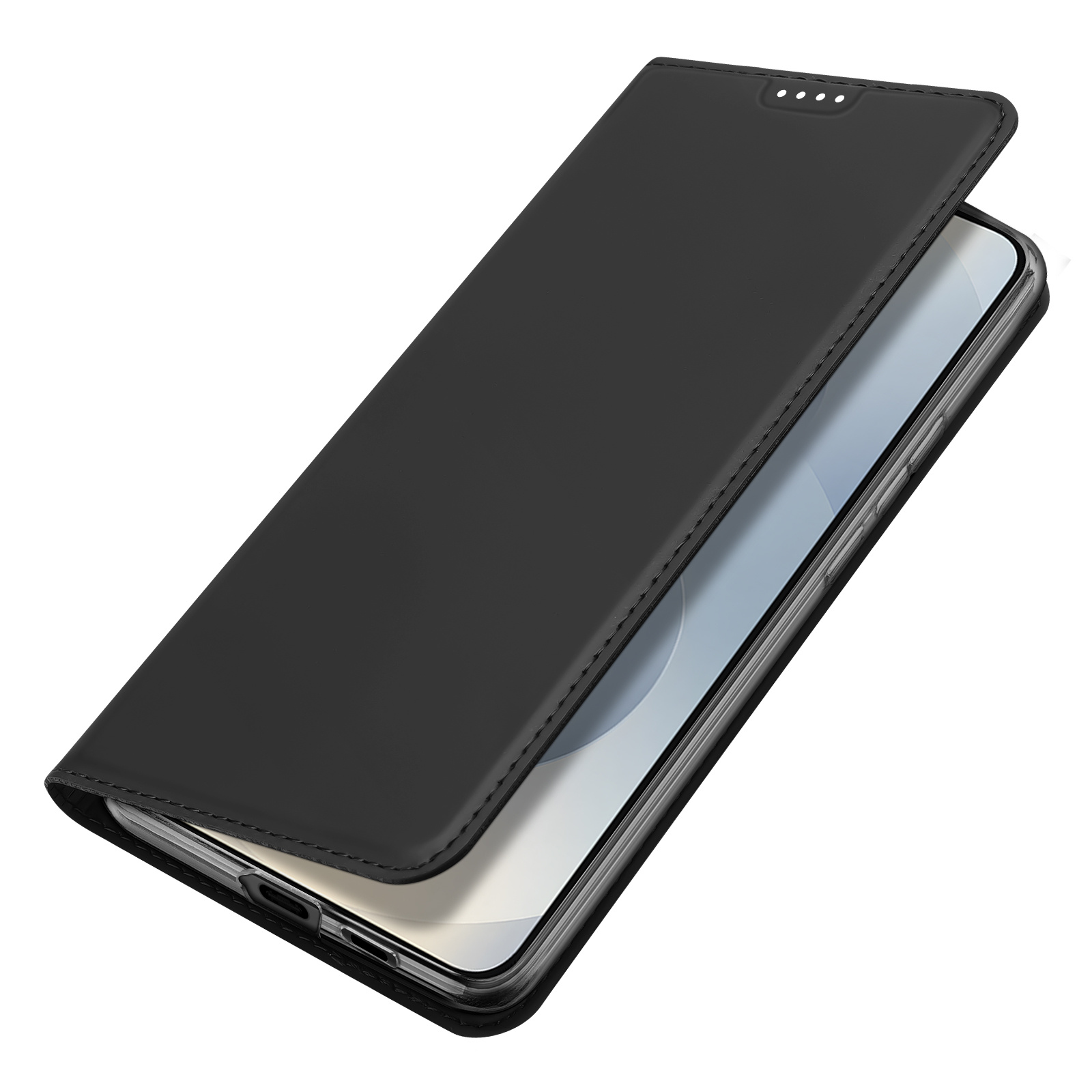 Samsung Galaxy S26 Slim Bookcase hoesje - Zwart
