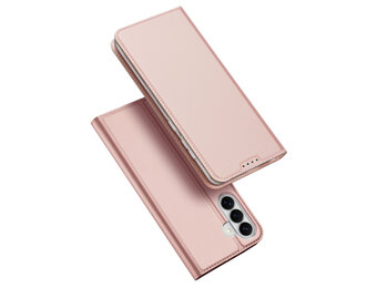 Dux Ducis Samsung Galaxy S26 - Slim bookcase hoesje - Lichtroze