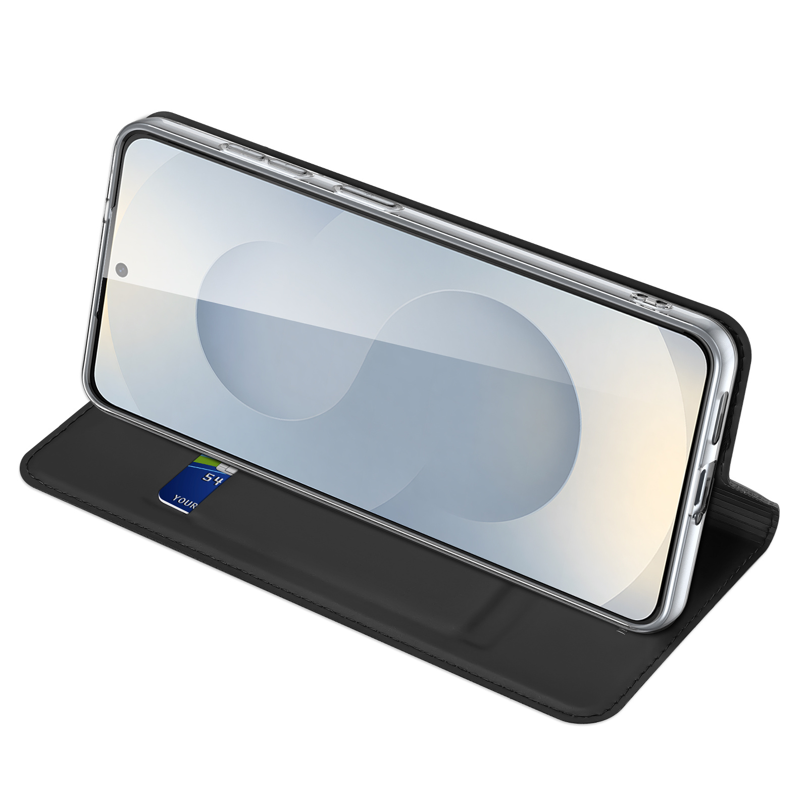 Samsung Galaxy S26 Plus Slim Bookcase hoesje - Zwart