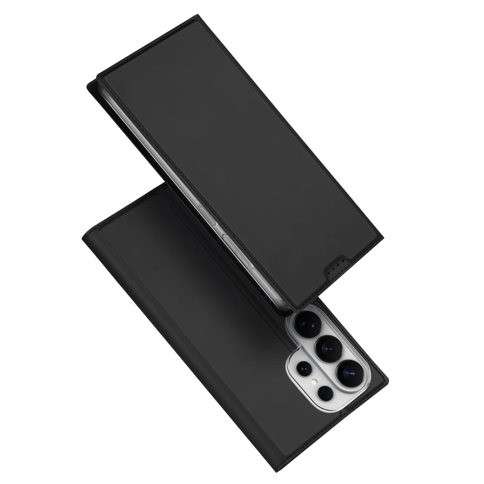 Dux Ducis Samsung Galaxy S26 Ultra - Slim bookcase hoesje - Zwart