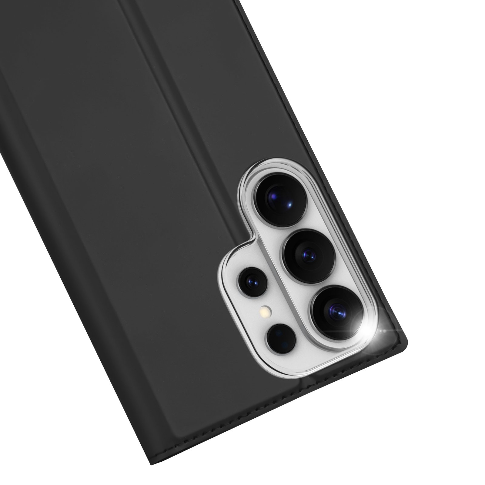 Samsung Galaxy S26 Ultra Slim Bookcase hoesje - Zwart