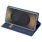 Samsung Galaxy S26 Ultra Slim Bookcase hoesje - Blauw