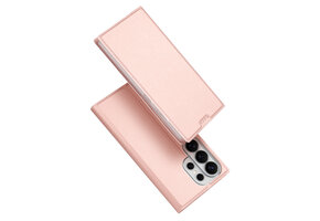 Dux Ducis Samsung Galaxy S26 Ultra - Slim bookcase hoesje - Lichtroze