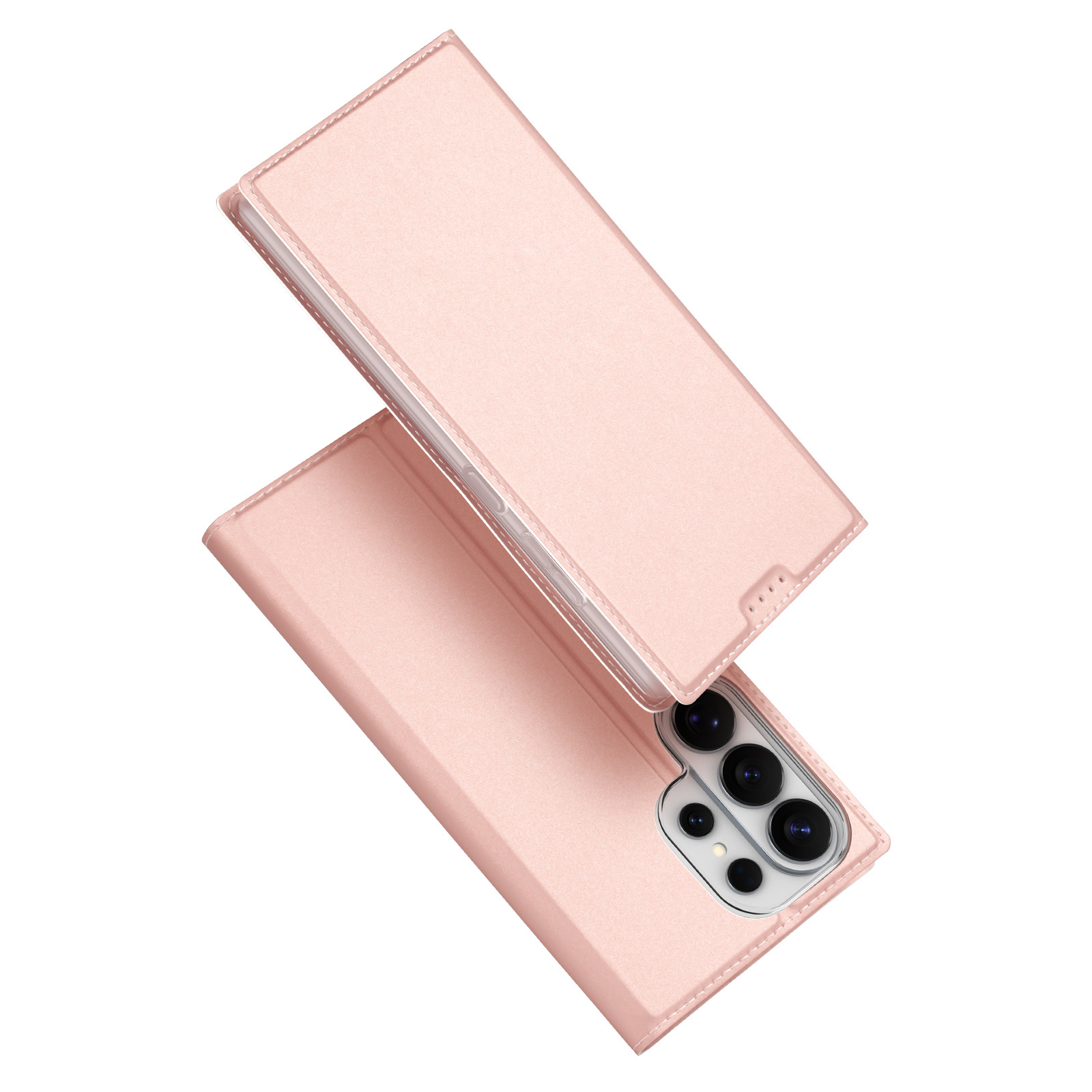 Dux Ducis Samsung Galaxy S26 Ultra - Slim bookcase hoesje - Lichtroze