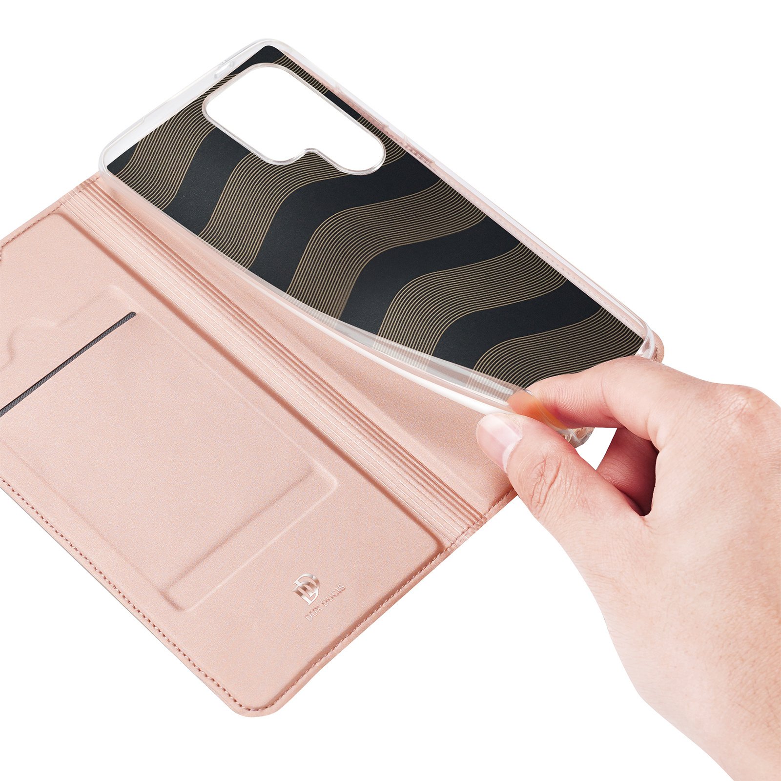 Samsung Galaxy S26 Ultra Slim Bookcase hoesje - Lichtroze